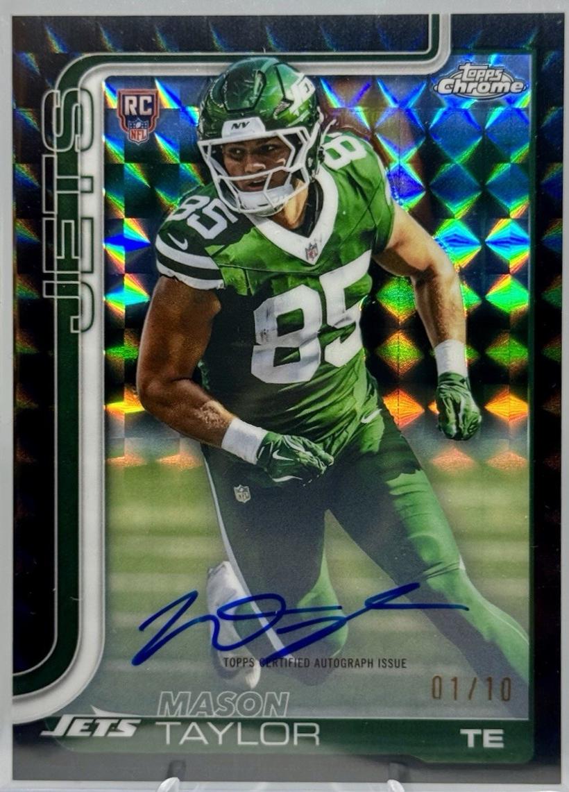Mason Taylor [Black Geometric Refractor] #RA-MT