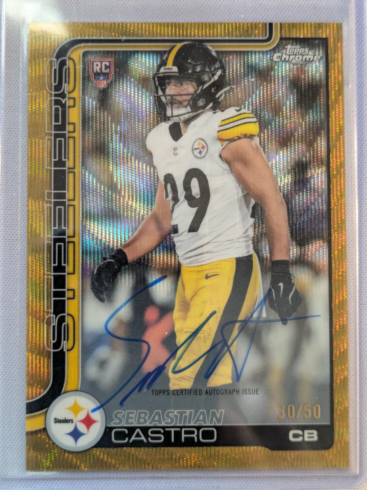 Sebastian Castro [Gold Wave Refractor] #RA-SC