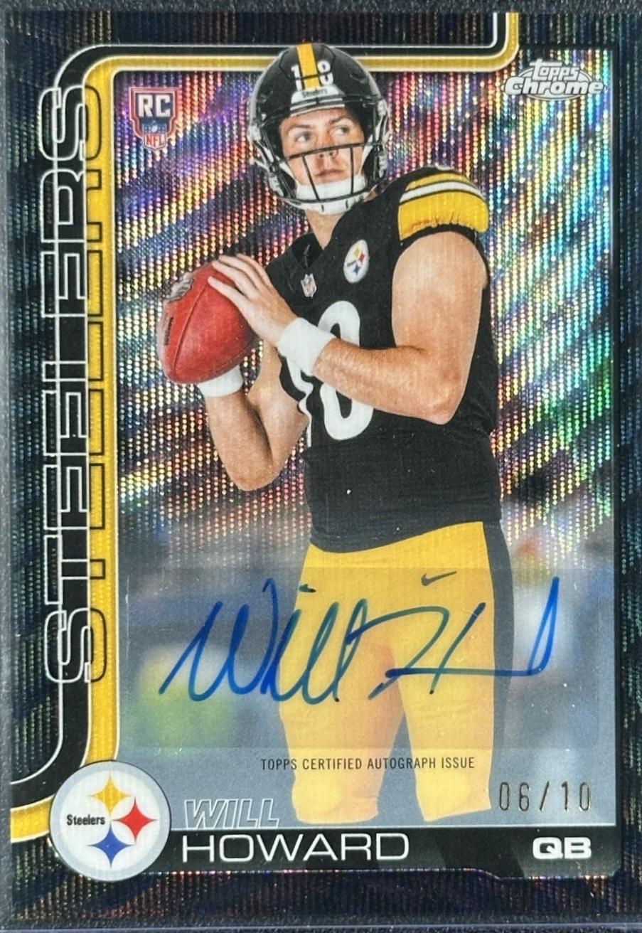 Will Howard [Black Wave Refractor] #RA-WH