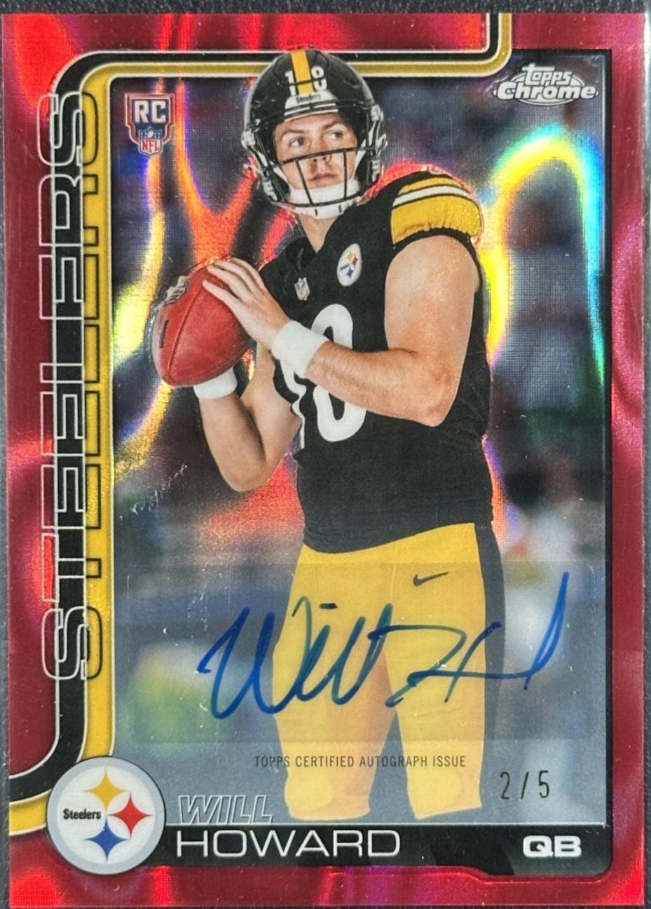 Will Howard [Red Lava Refractor] #RA-WH