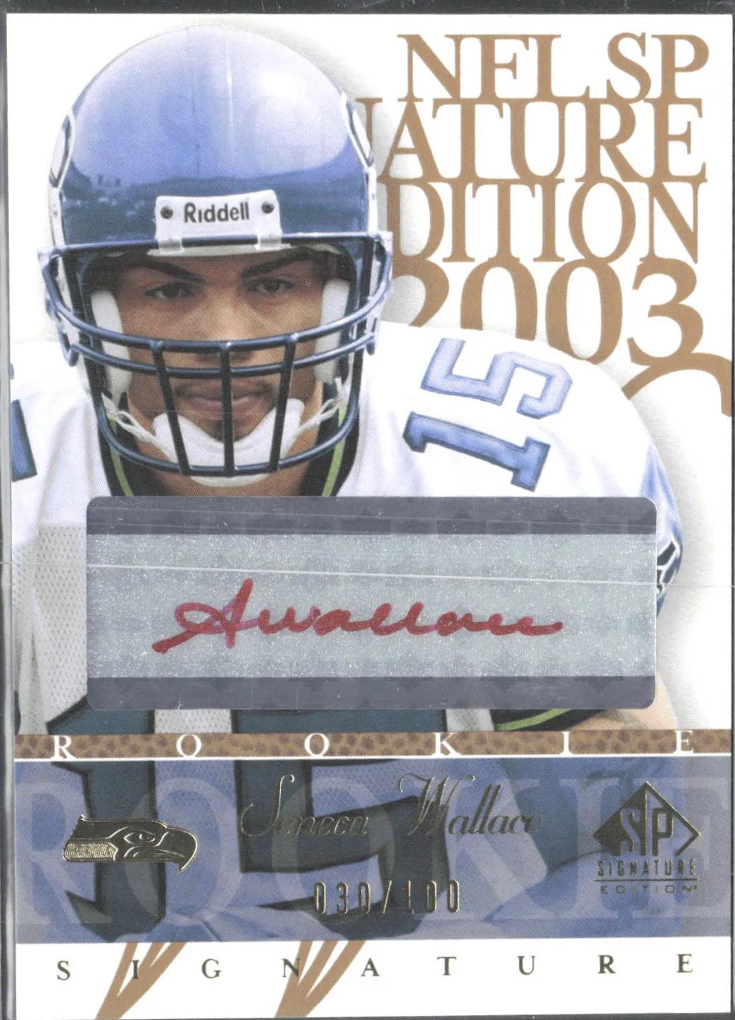 Seneca Wallace [Red] #SW