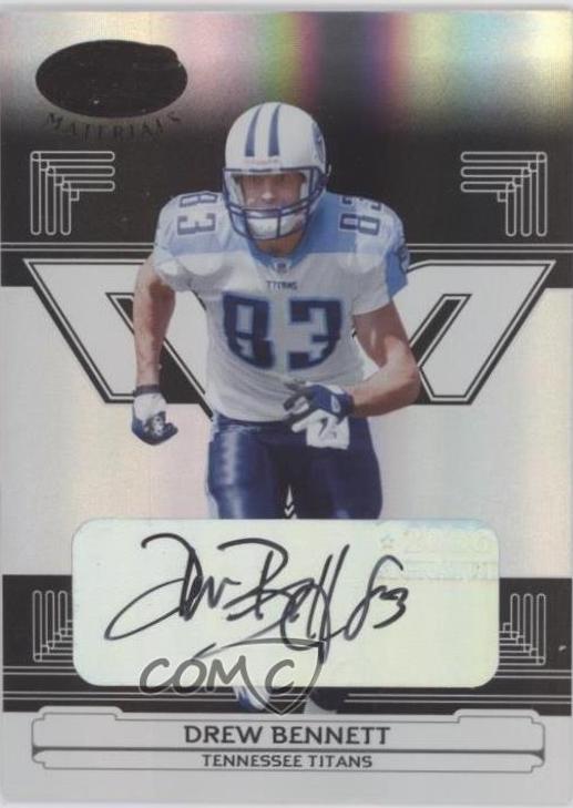Drew Bennett [Mirror Emerald Autograph] #143