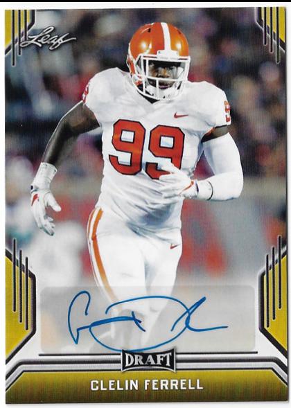Clelin Ferrell [Gold] #BA-CF1
