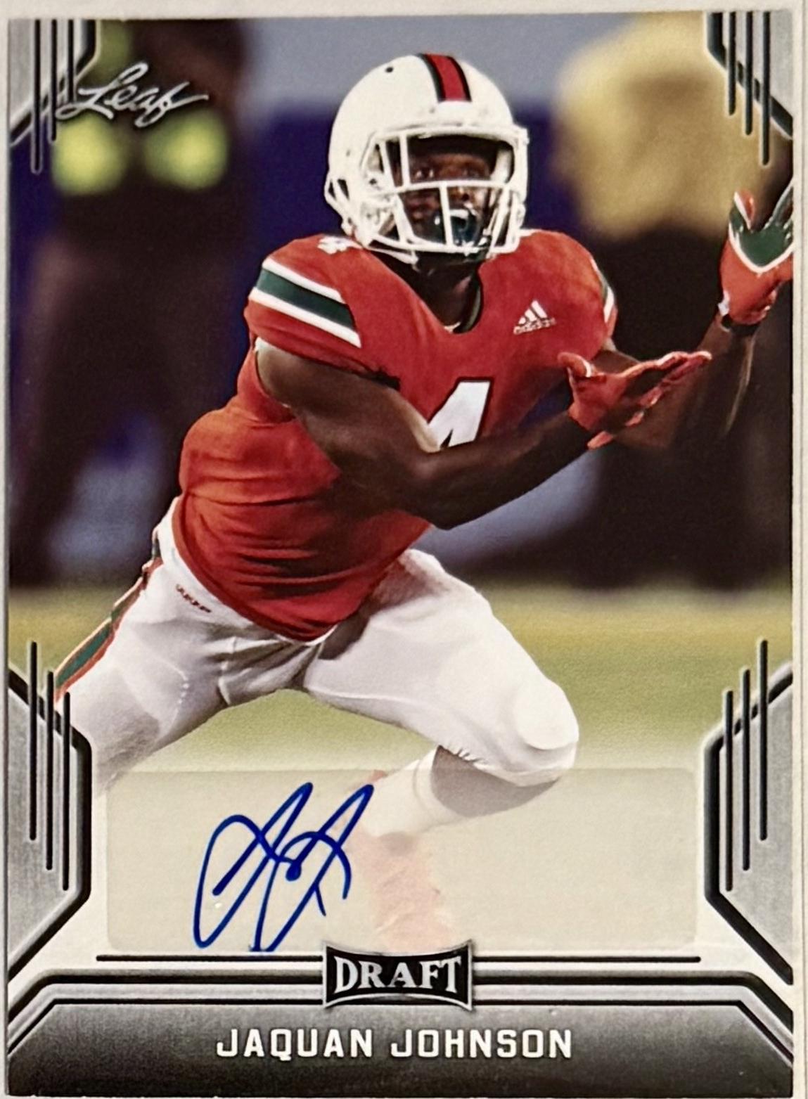 Jaquan Johnson #BA-JJ4