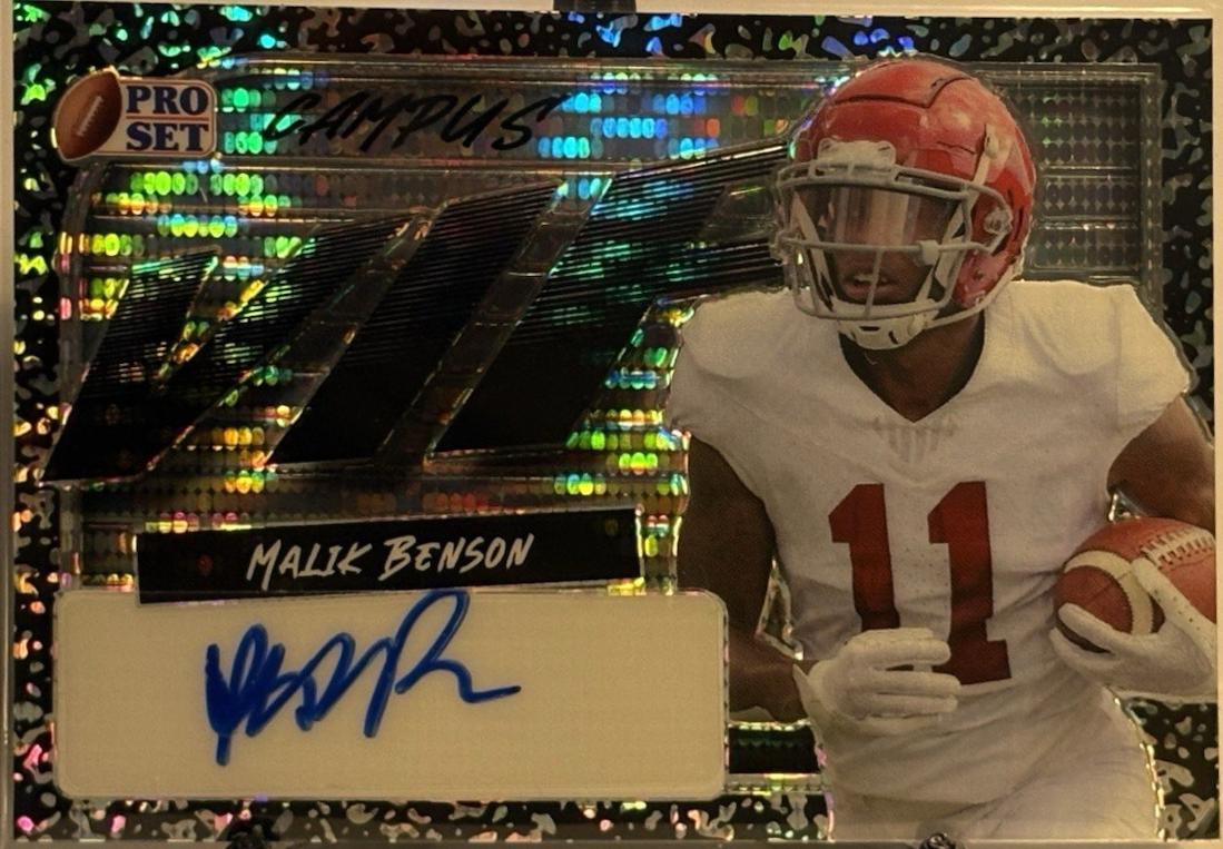 Malik Benson [Pink Prismatic] #VIP-MB1