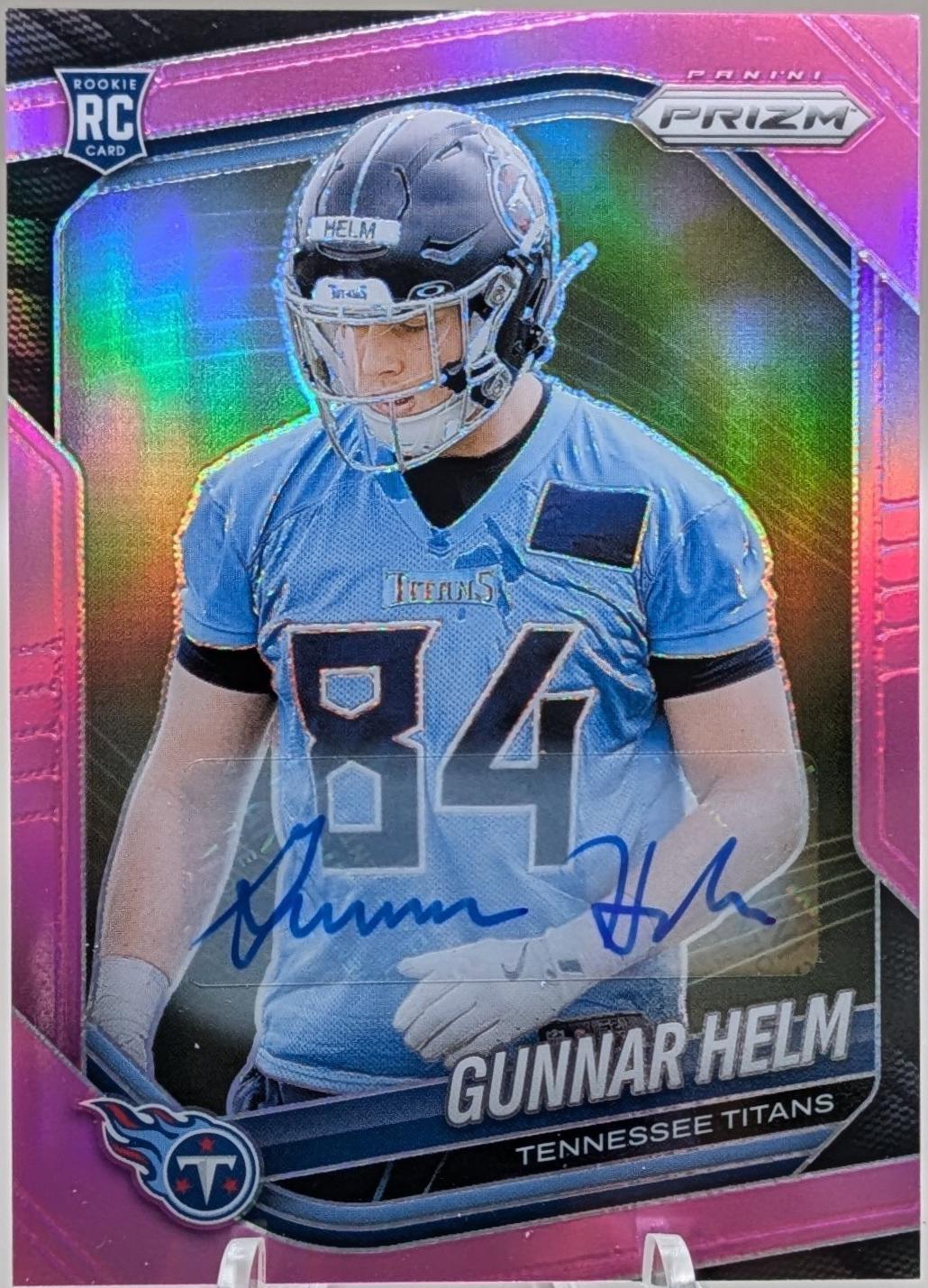 Gunnar Helm [Autograph Pink] #359