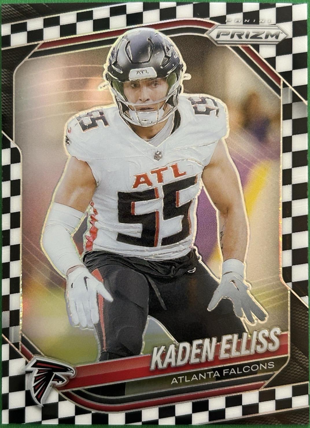 Kaden Elliss [Black White Checker] #11