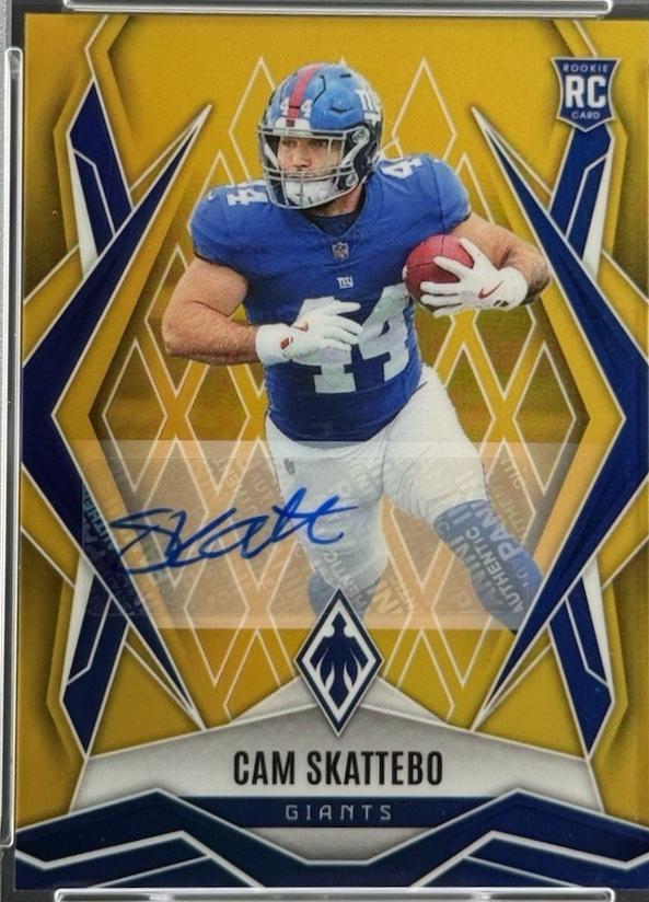 Cam Skattebo [Gold Autograph] #168