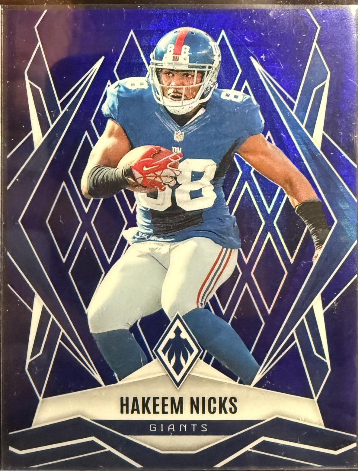 Hakeem Nicks [Blue Hyper] #86