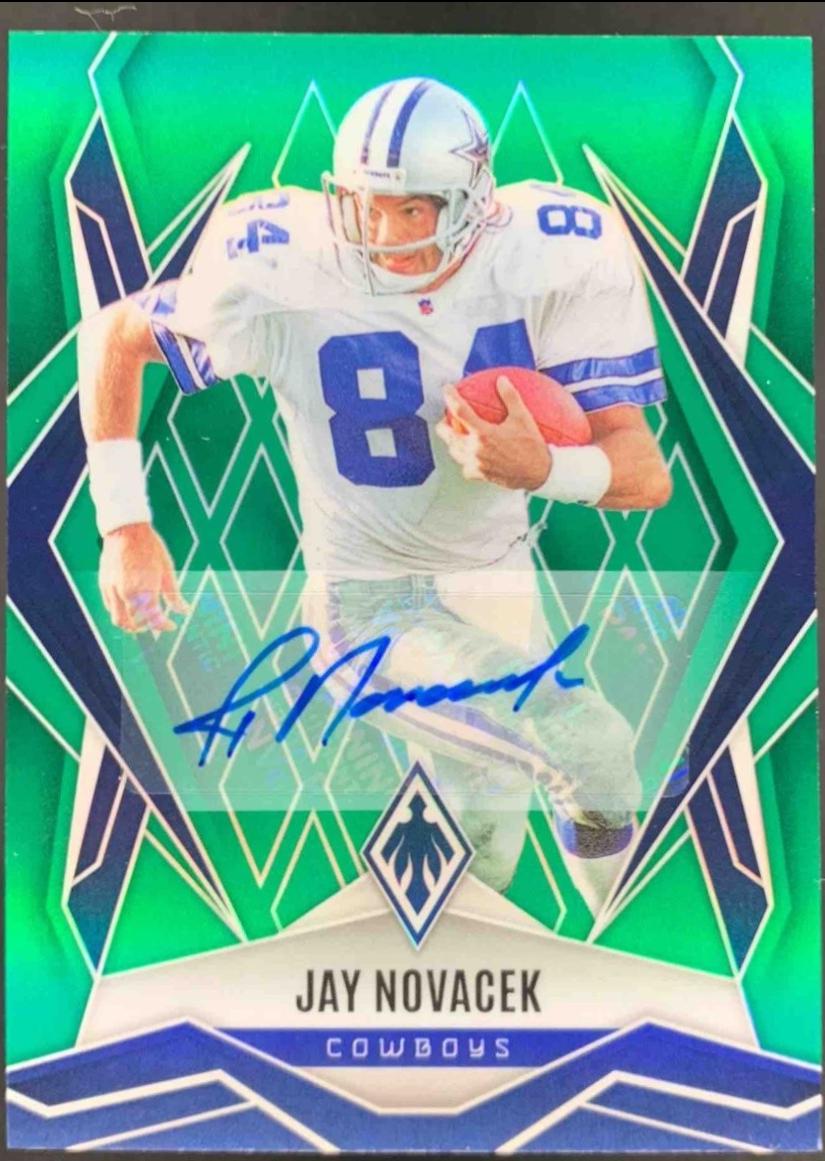 Jay Novacek [Green Autograph] #124