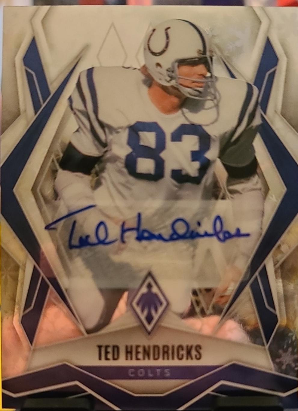 Ted Hendricks [Winter Autograph] #88