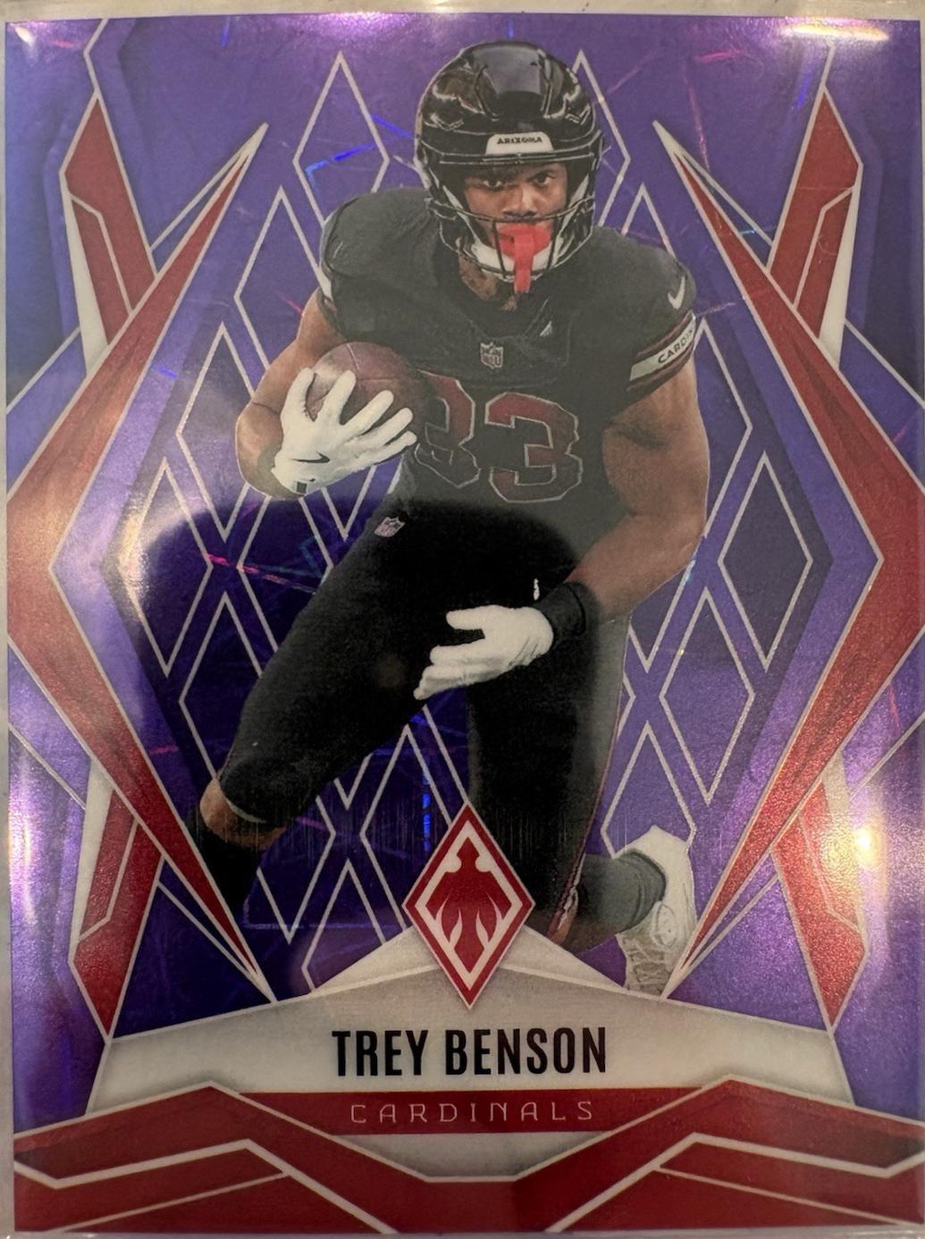 Trey Benson [Purple Lazer] #27
