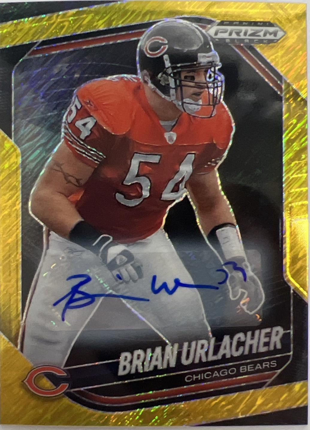 Brian Urlacher [Autograph Gold Shimmer] #19