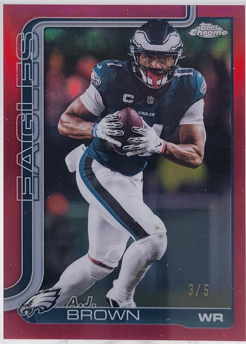 A.J. Brown [Red Refractor] #243