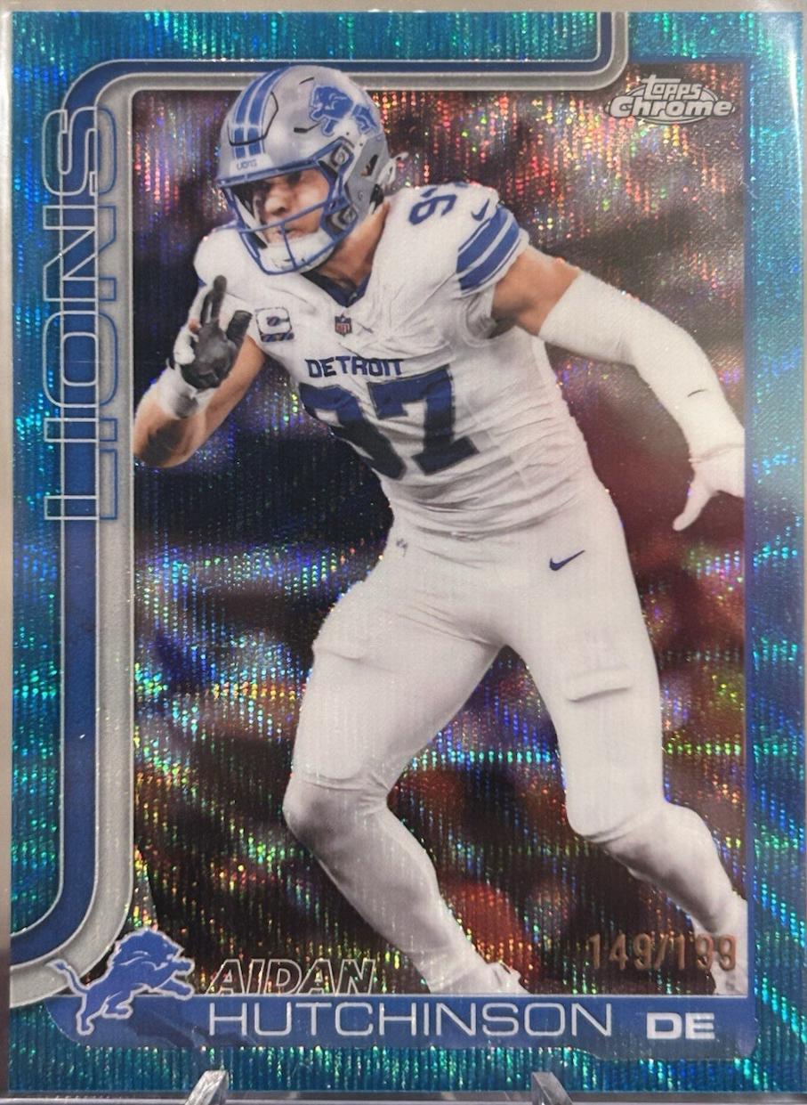 Aidan Hutchinson [Leather Blue] #104