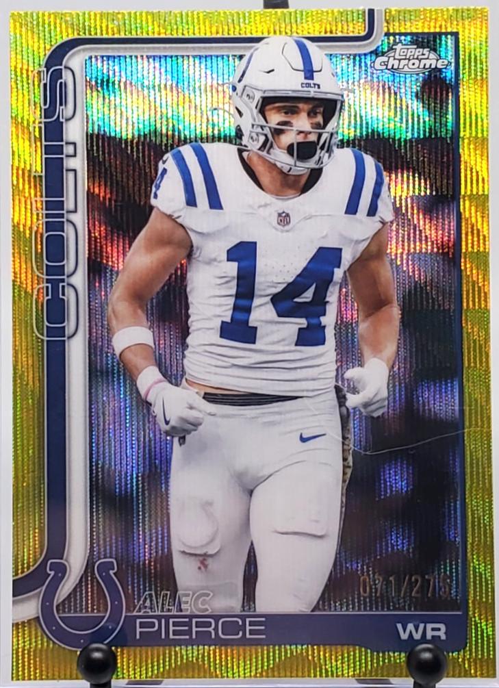 Alec Pierce [Yellow Wave Refractor] #125
