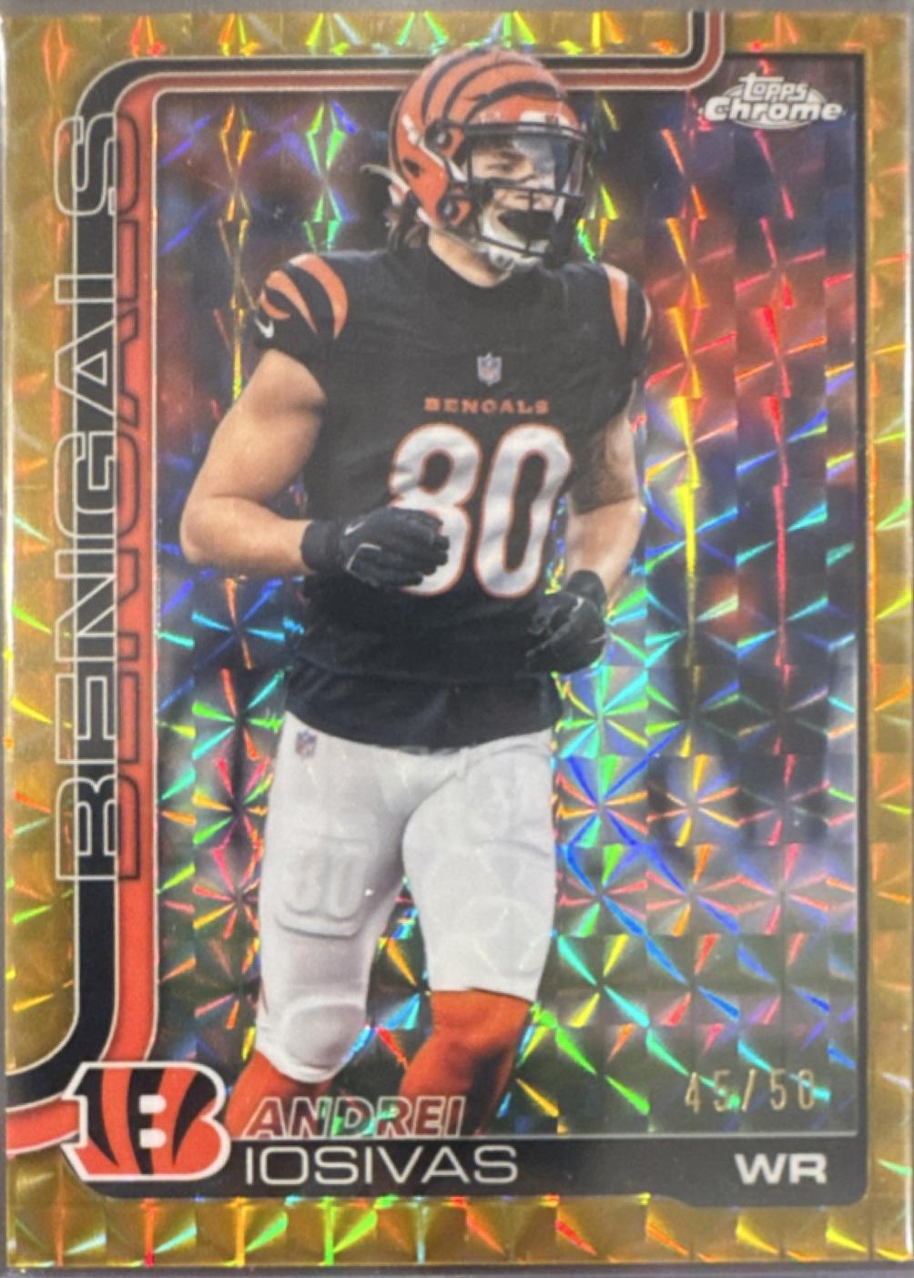 Andrei Iosivas [Gold Refractor] #60