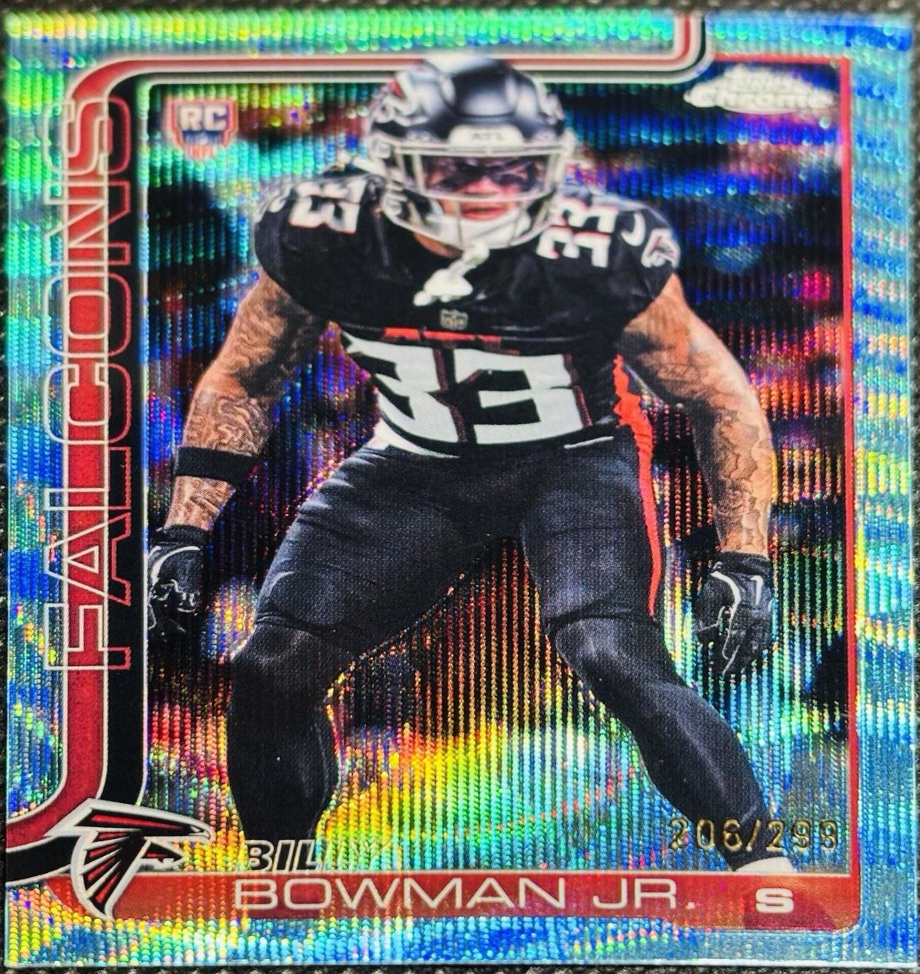 Billy Bowman Jr. [Teal Wave] #344