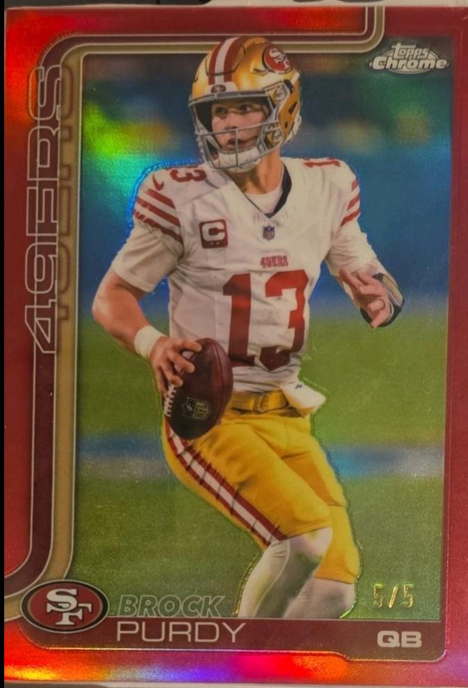 Brock Purdy [Red Refractor] #262