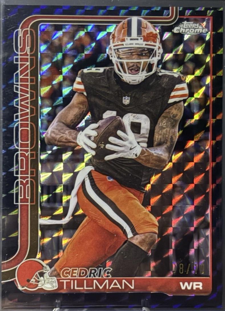 Cedric Tillman [Black Geometric Refractor] #67