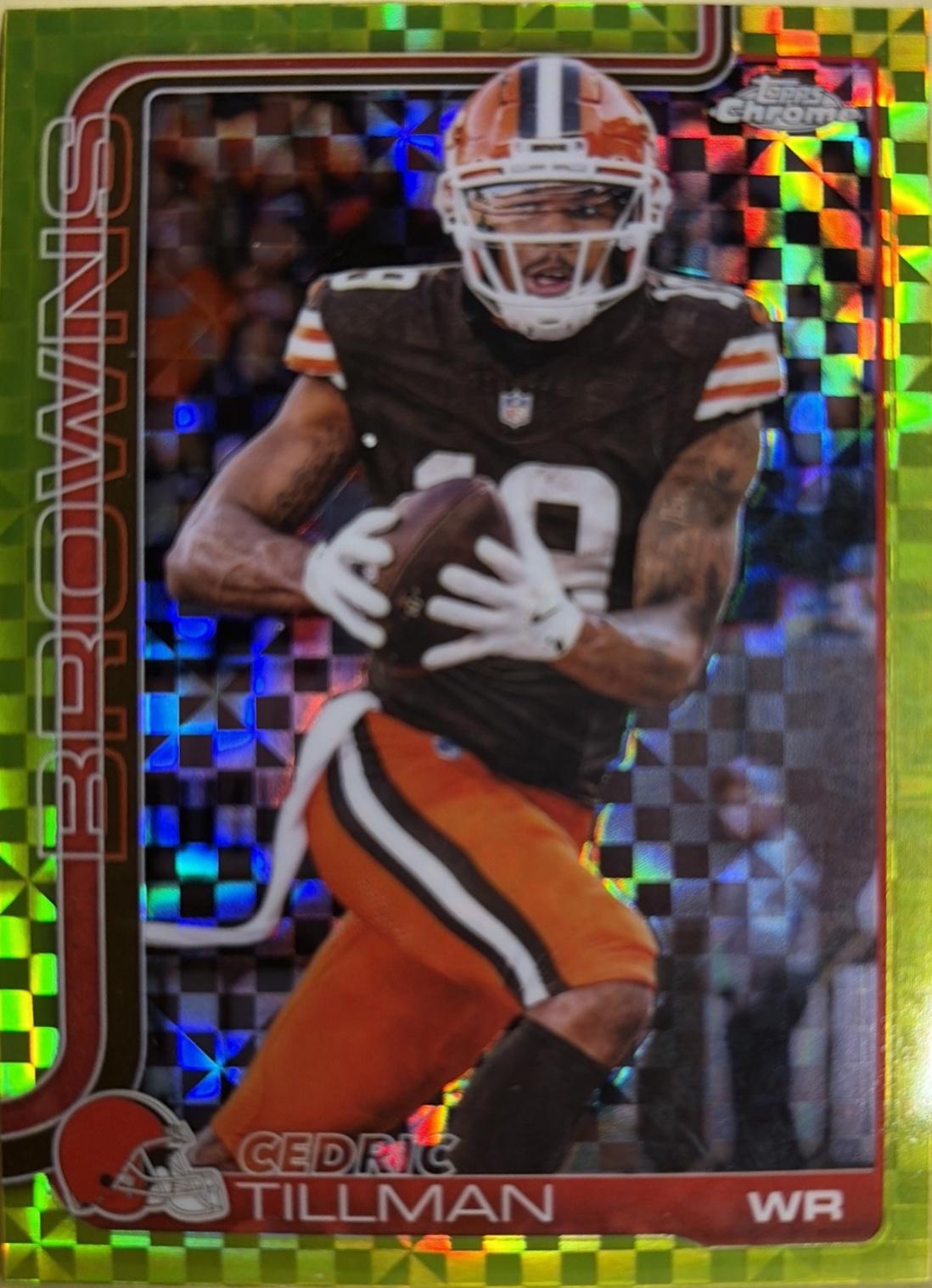Cedric Tillman [Leather Gold] #67