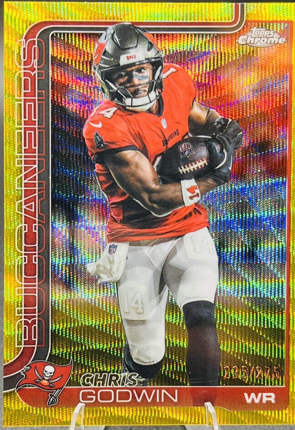 Chris Godwin [Yellow Wave Refractor] #283