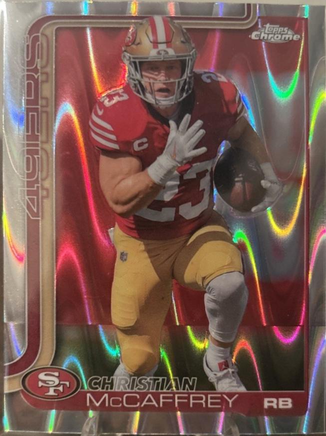 Christian McCaffrey [Teal Wave] #263