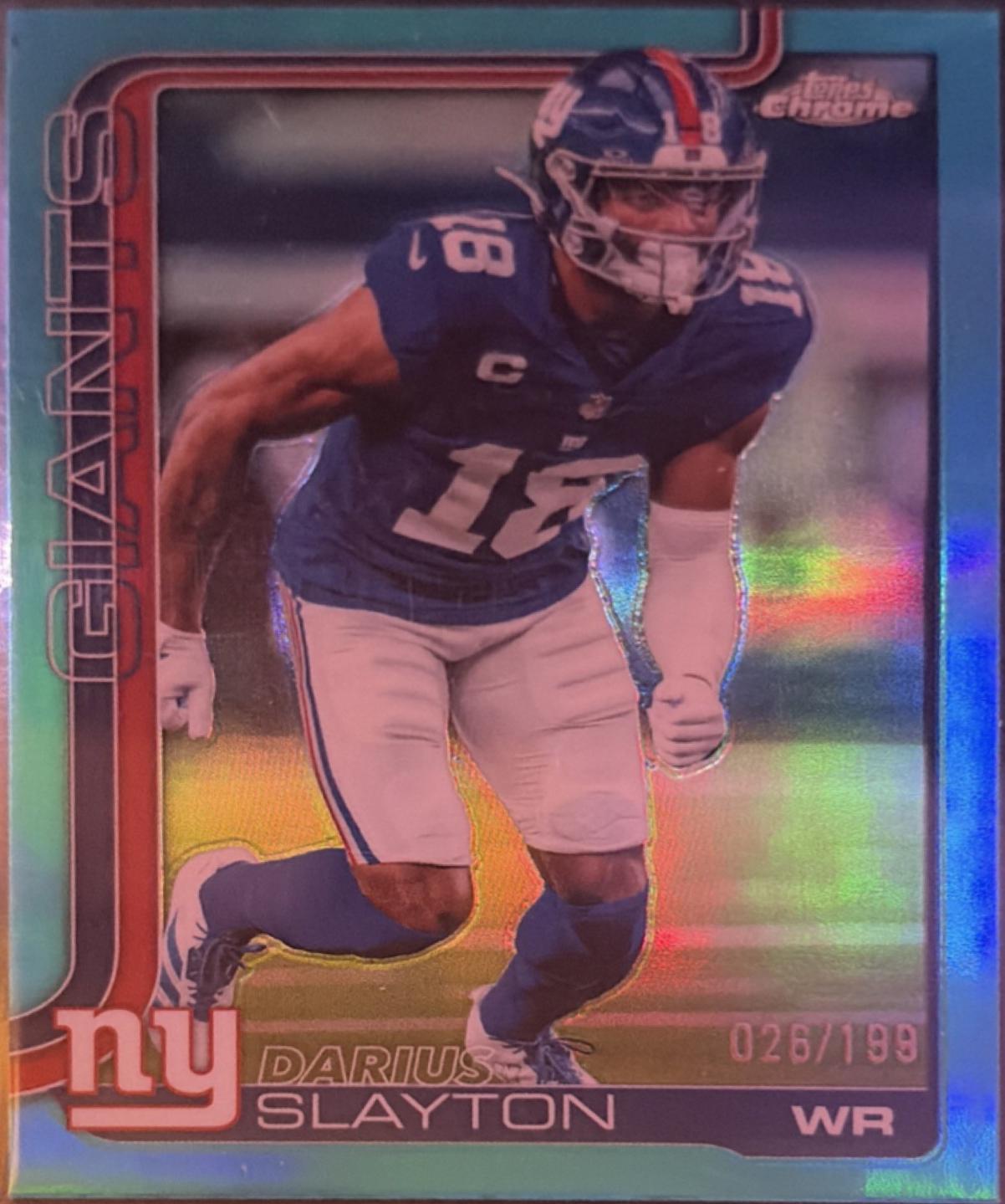 Darius Slayton [Aqua Refractor] #226