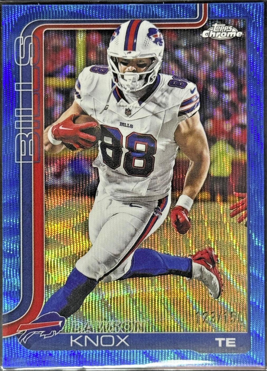 Dawson Knox [Blue Wave Refractor] #33