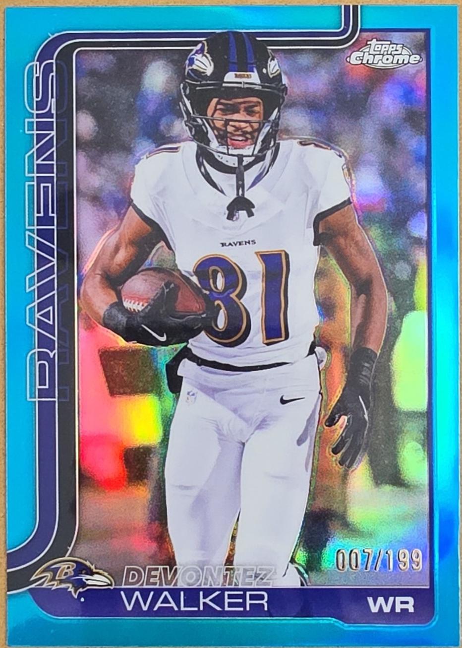 Devontez Walker [Aqua Refractor] #26
