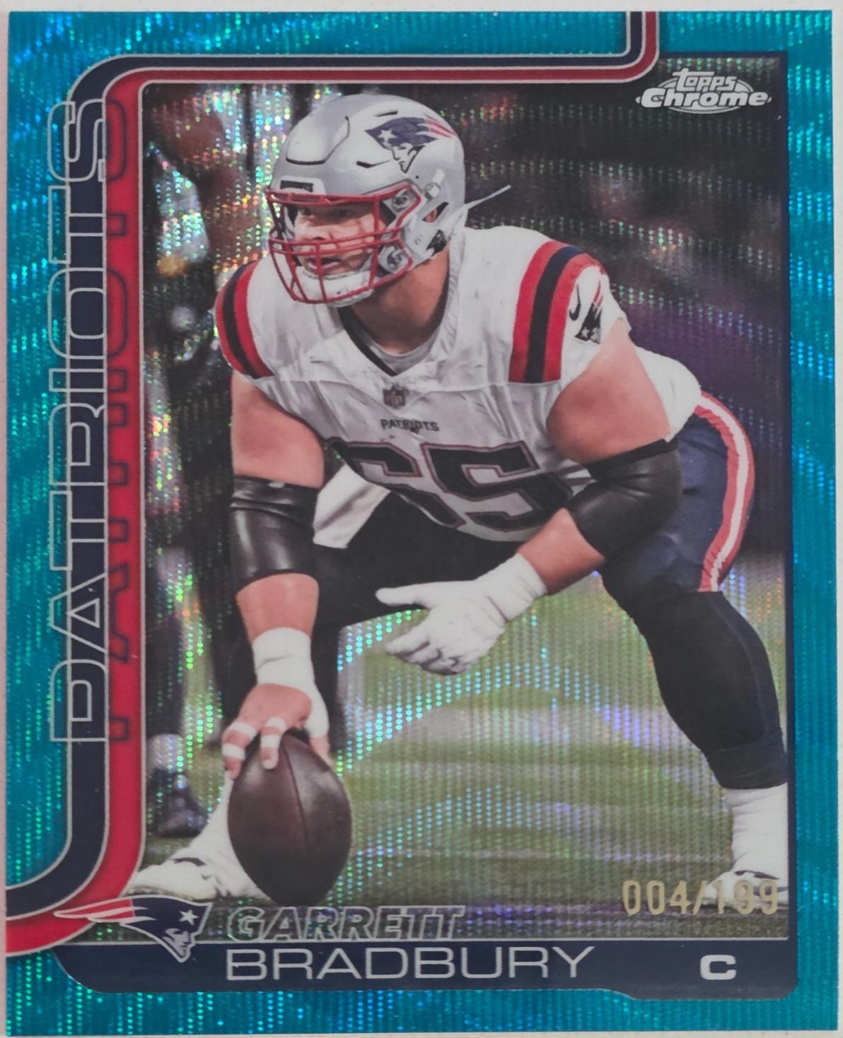 Garrett Bradbury [Aqua Wave Refractor] #212