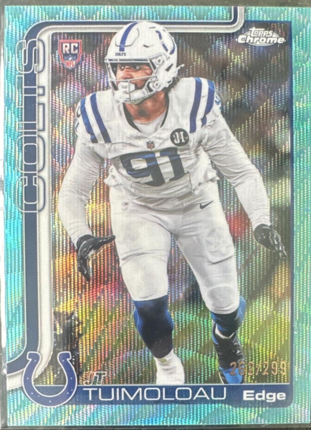 JT Tuimoloau [Teal Wave] #356