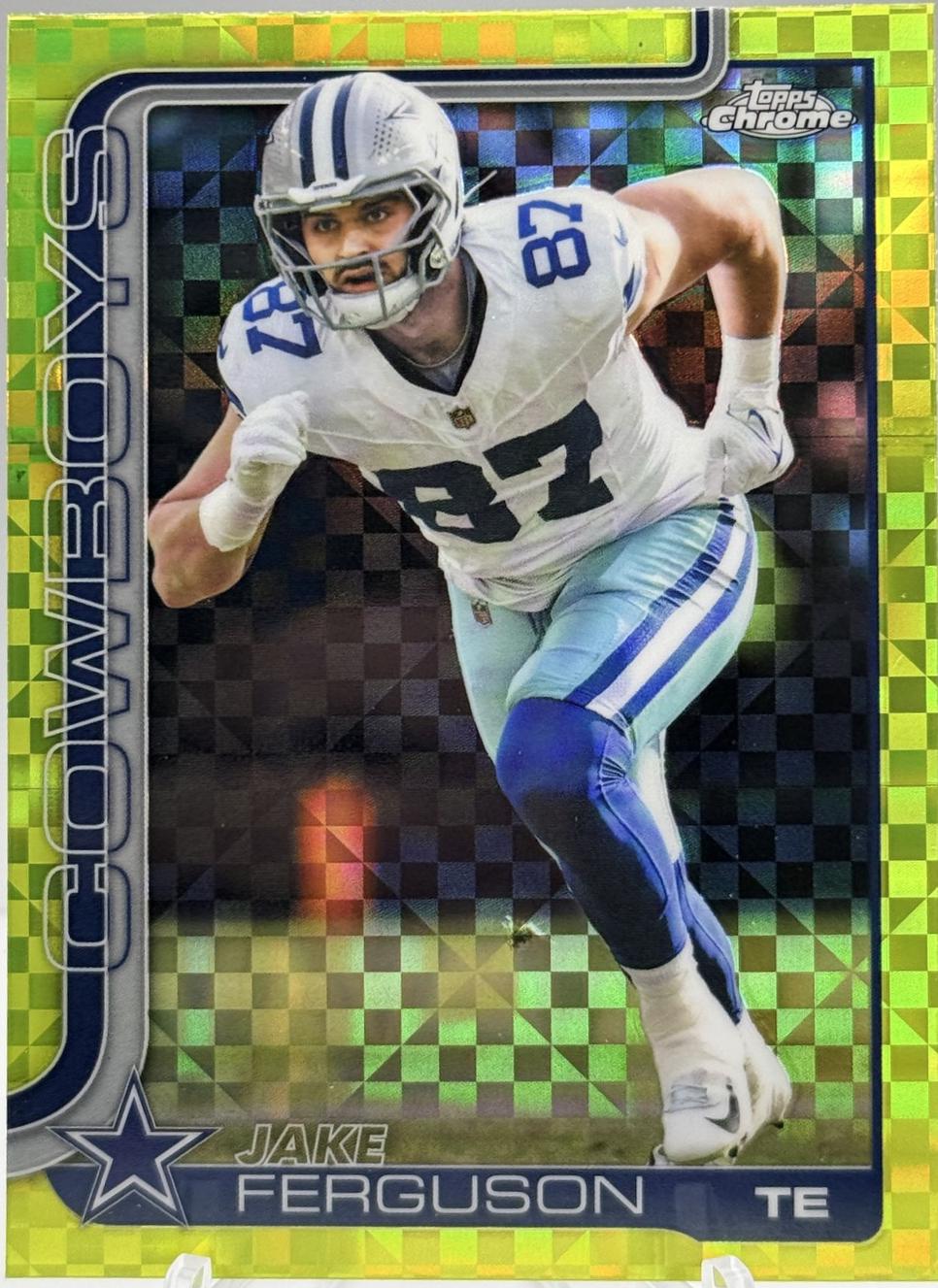 Jake Ferguson [X-Fractor Green] #75
