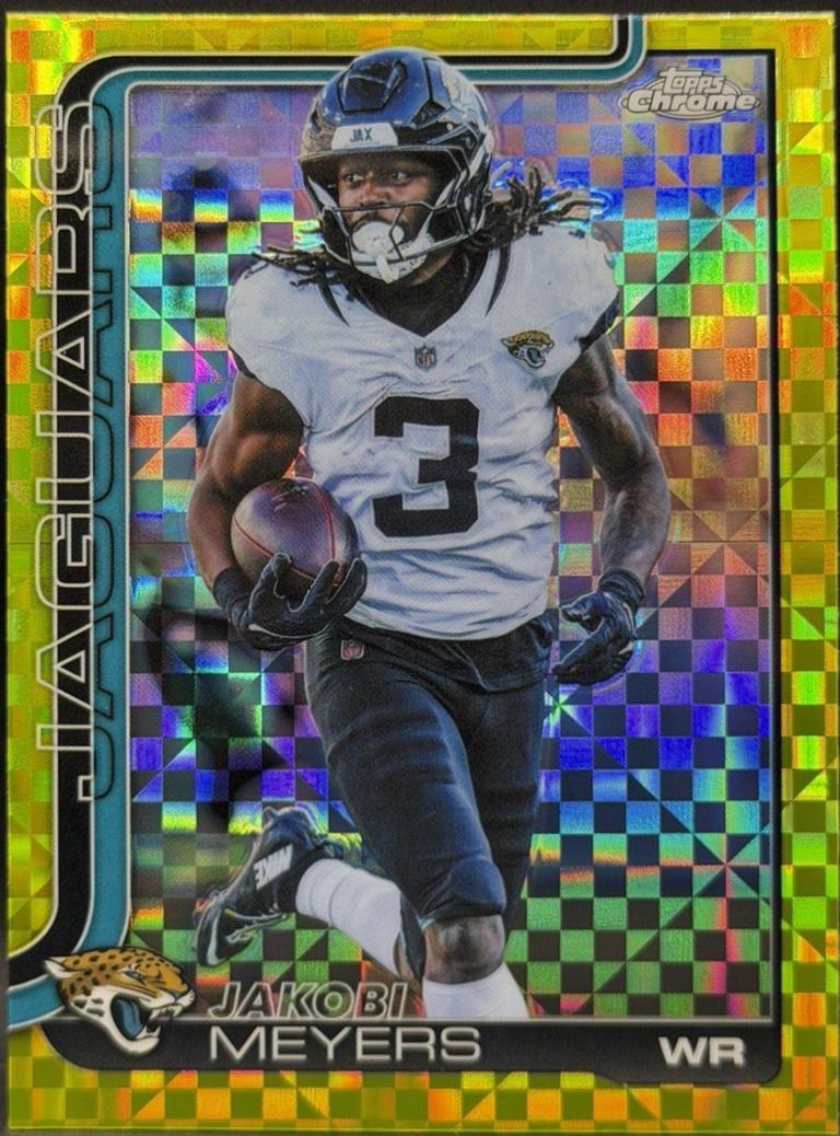 Jakobi Meyers [X-Fractor Green] #176