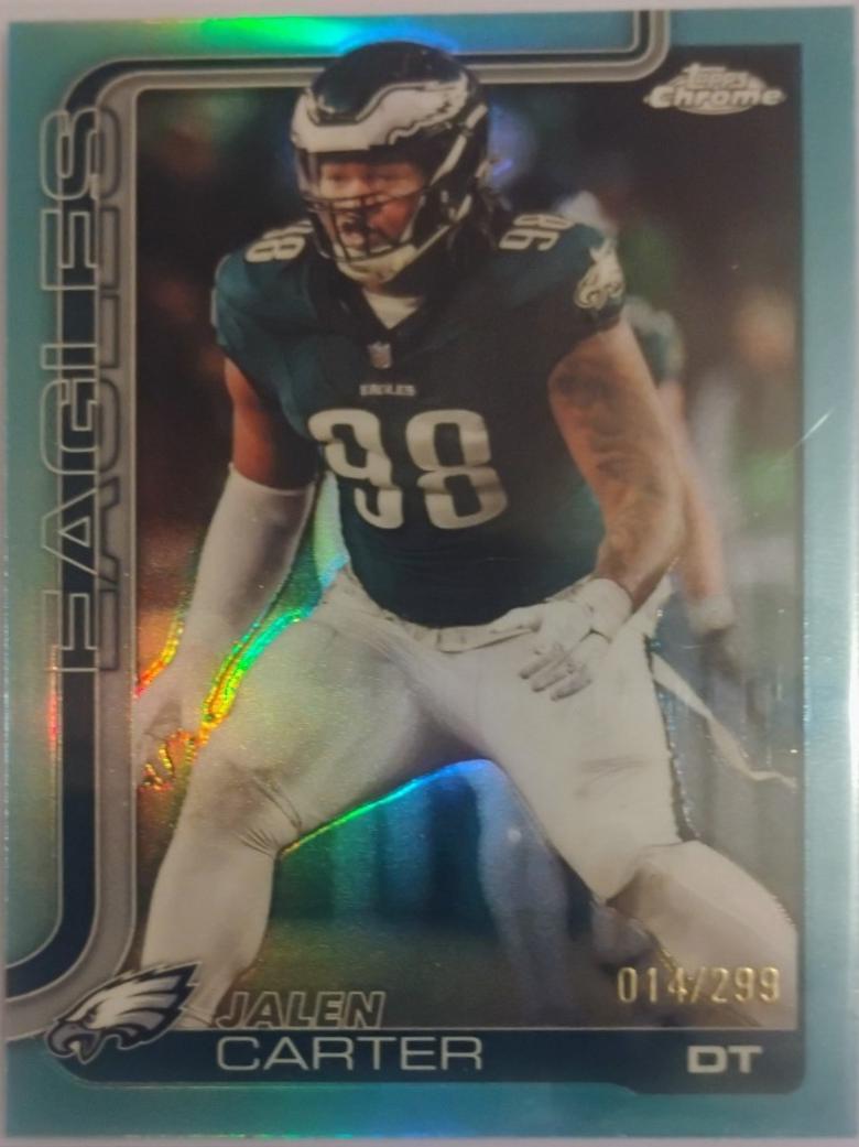 Jalen Carter [Teal Wave] #250