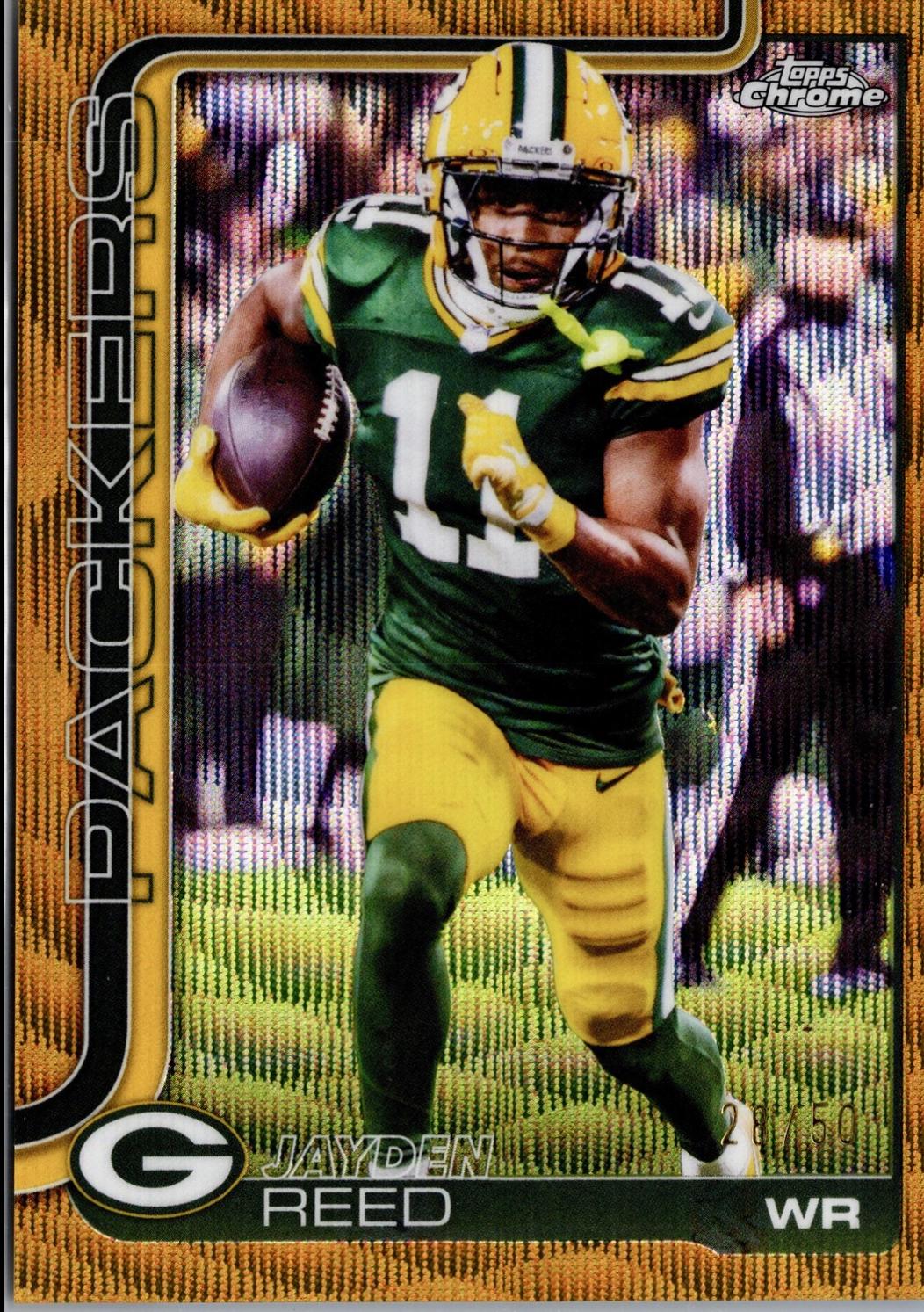 Jayden Reed [Gold Wave Refractor] #107