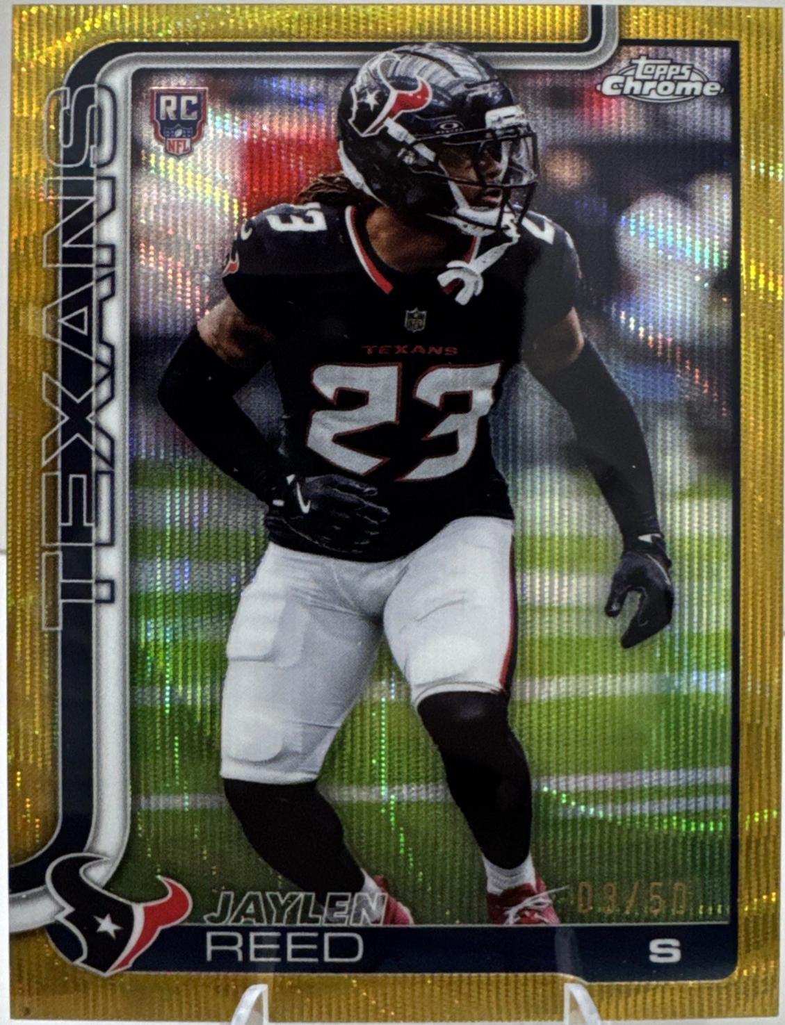 Jaylen Reed [Gold Wave Refractor] #374