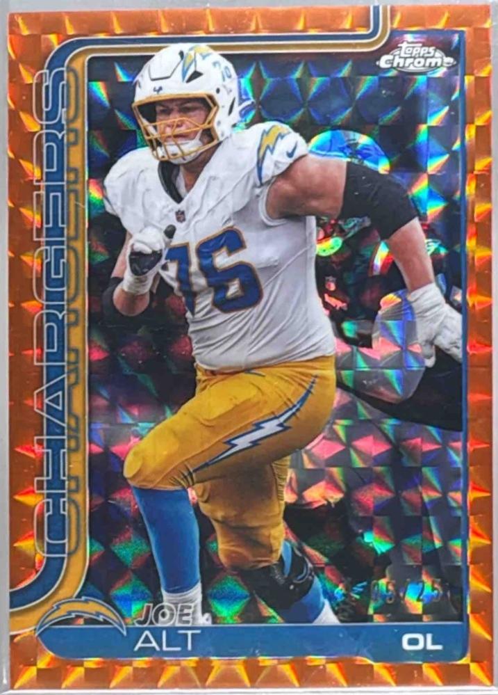 Joe Alt [Orange Geometric Refractor] #157