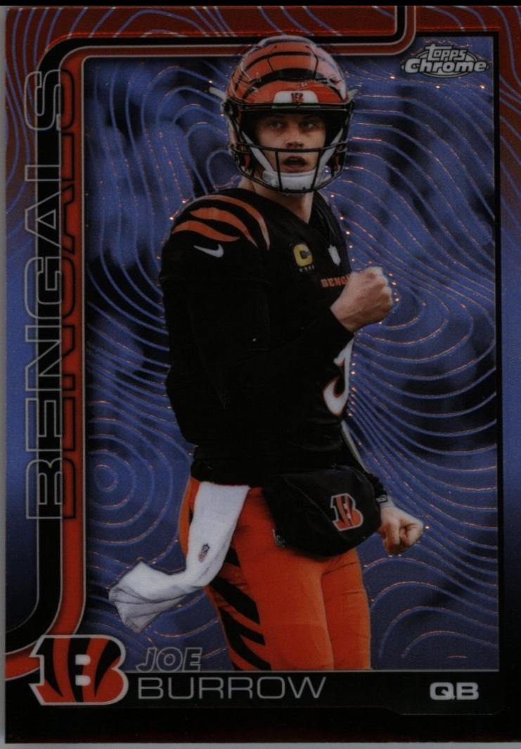 Joe Burrow [Topps Refractor] #61