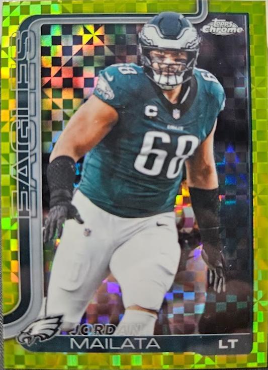 Jordan Mailata [X-Fractor Green] #245