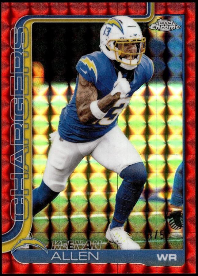 Keenan Allen [Red Geometric Refractor] #155