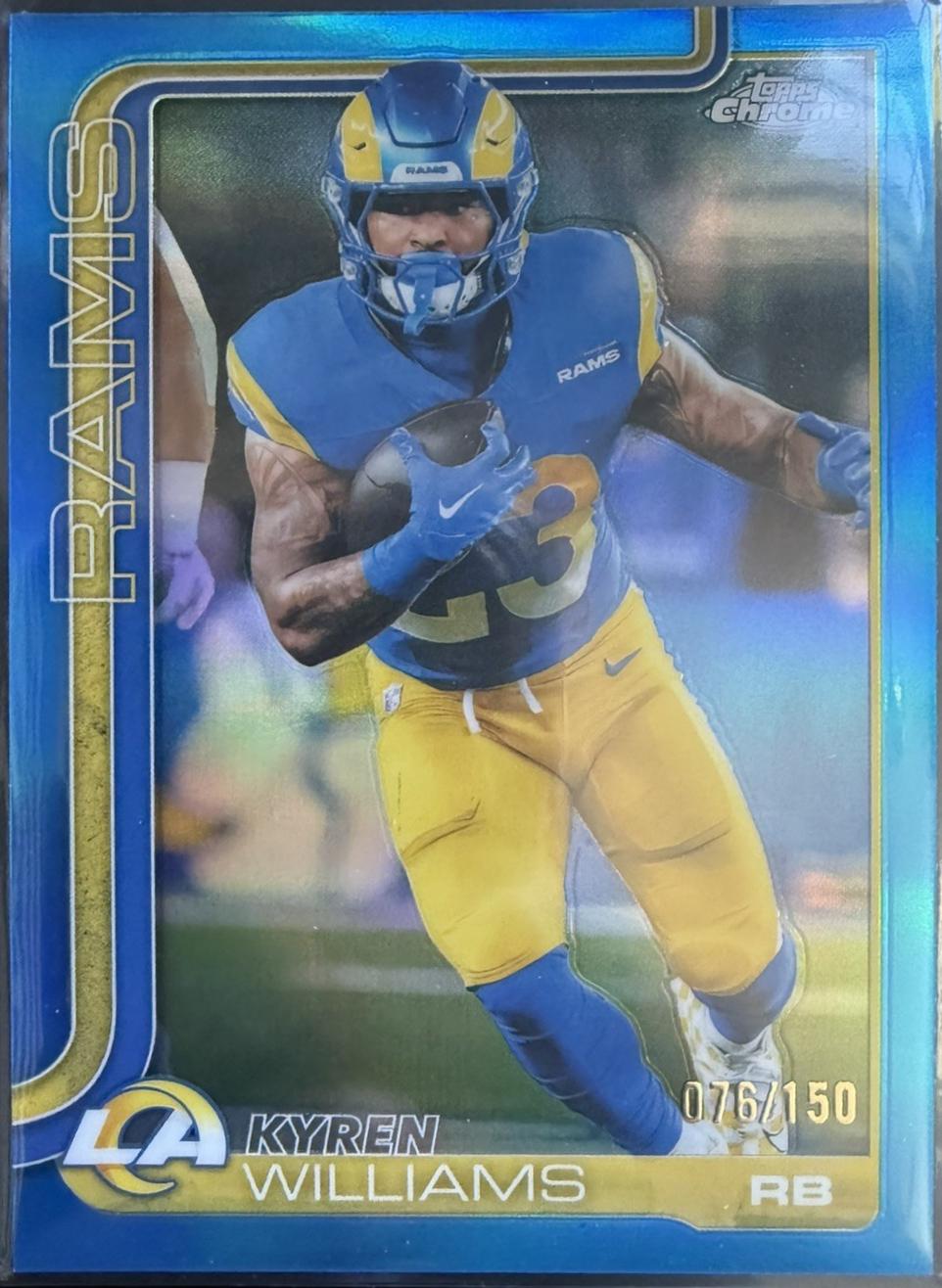 Kyren Williams [Blue Refractor] #168