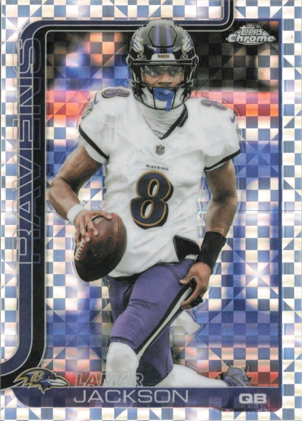 Lamar Jackson [X-Fractor] #24