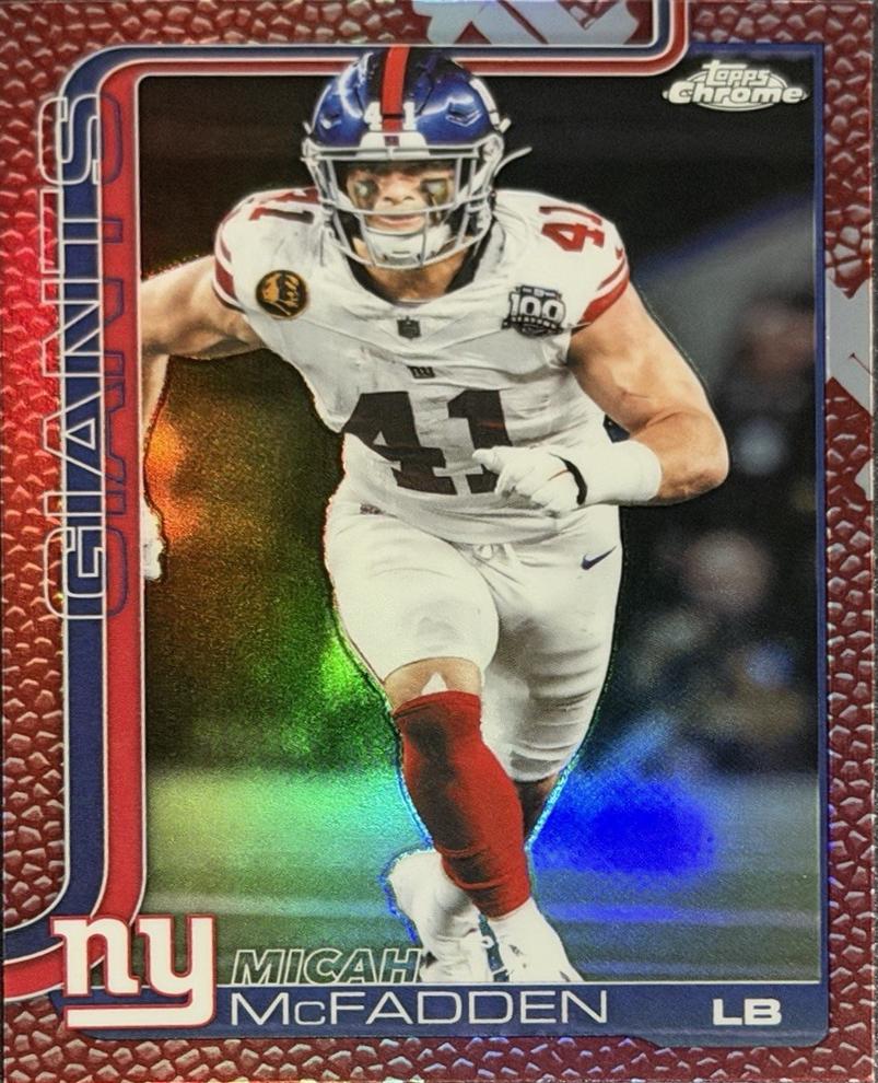 Micah McFadden [Leather Refractor] #232