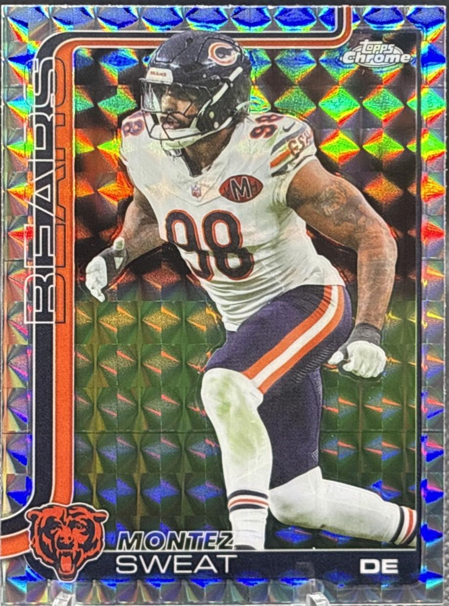 Montez Sweat [Geometric Refractor] #56