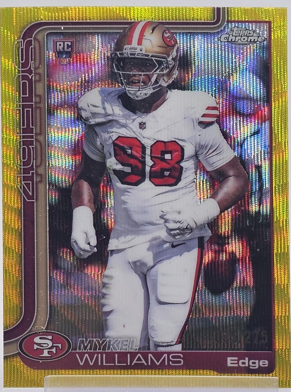 Mykel Williams [Yellow Wave Refractor] #352