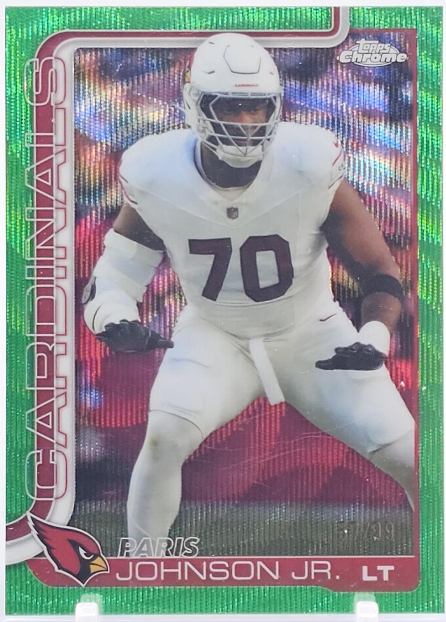 Paris Johnson Jr. [Green Wave Refractor] #3