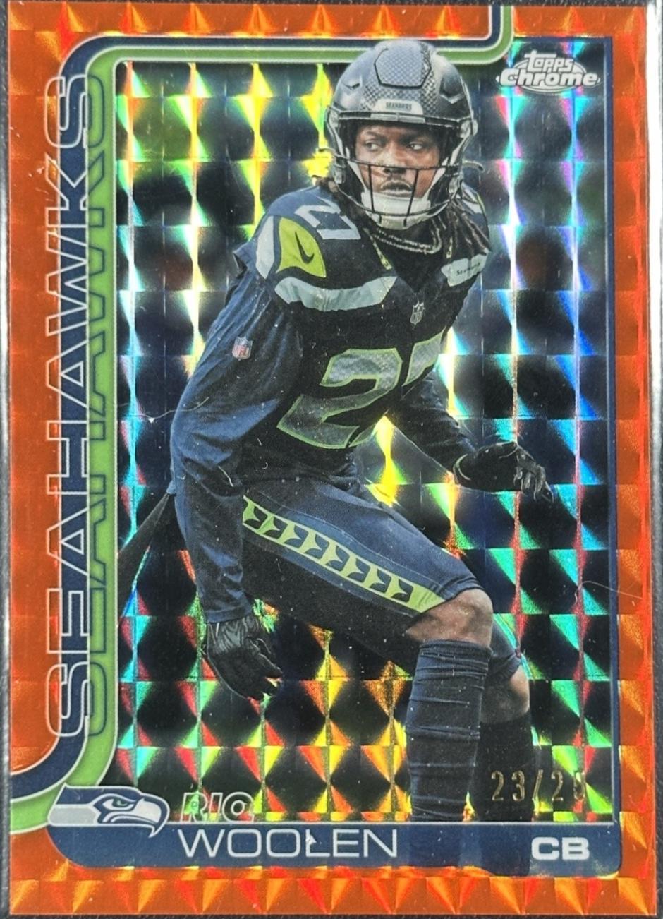 Riq Woolen [Orange Geometric Refractor] #278