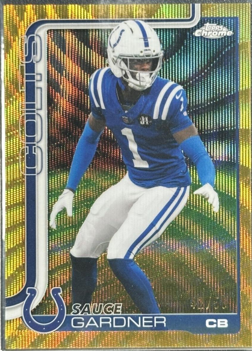 Sauce Gardner [Gold Wave Refractor] #242