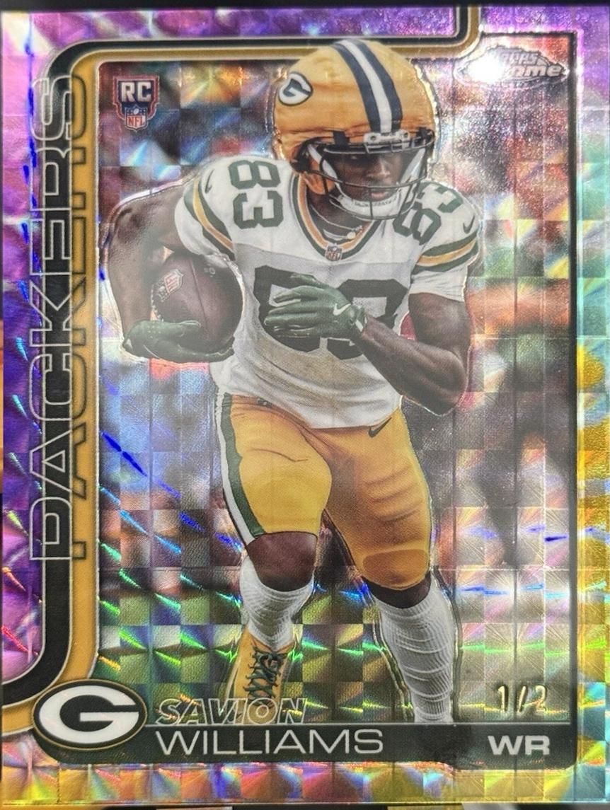 Savion Williams [Tie Dye Geometric Refractor] #340